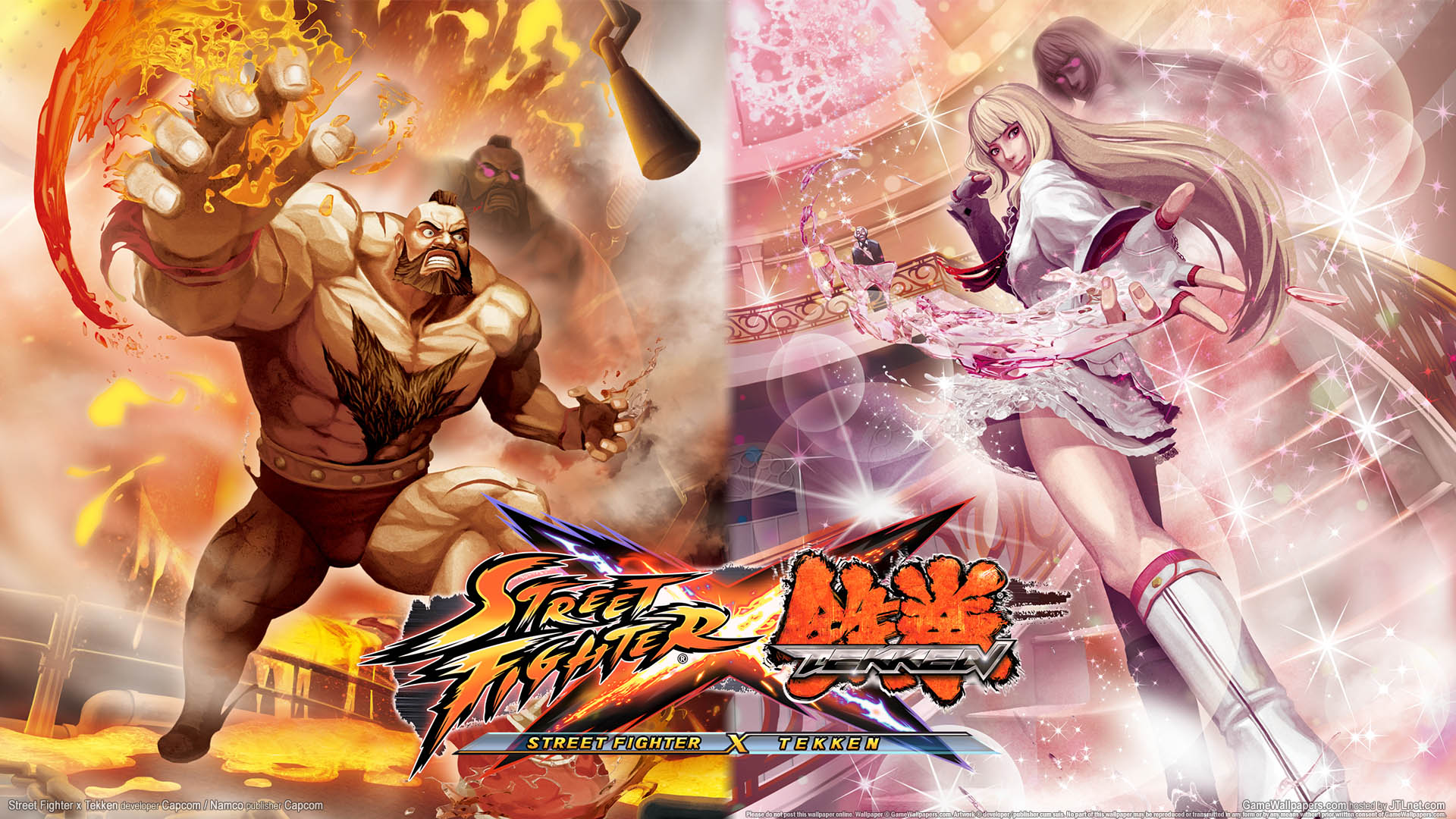 Street Fighter x Tekken achtergrond 02 1920x1080