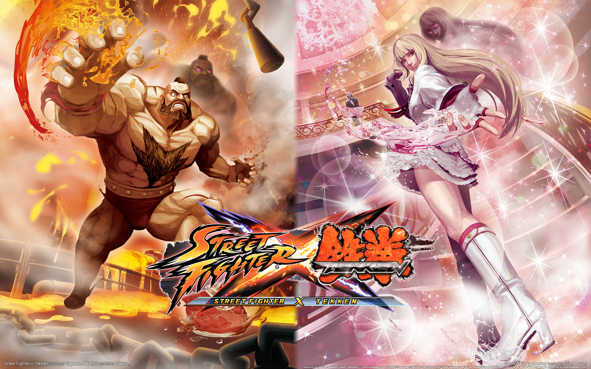 Street Fighter x Tekken Hintergrundbild 02 1920x1200