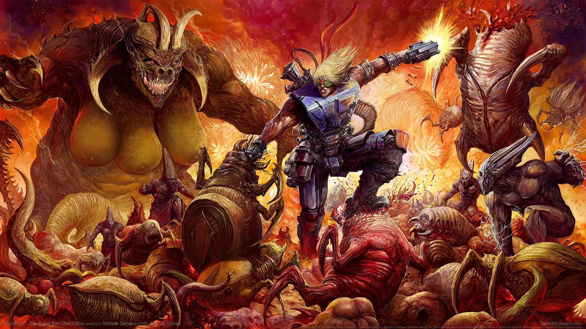 SturmFront - The Mutant War: Ubel Edition achtergrond 01 1920x1080