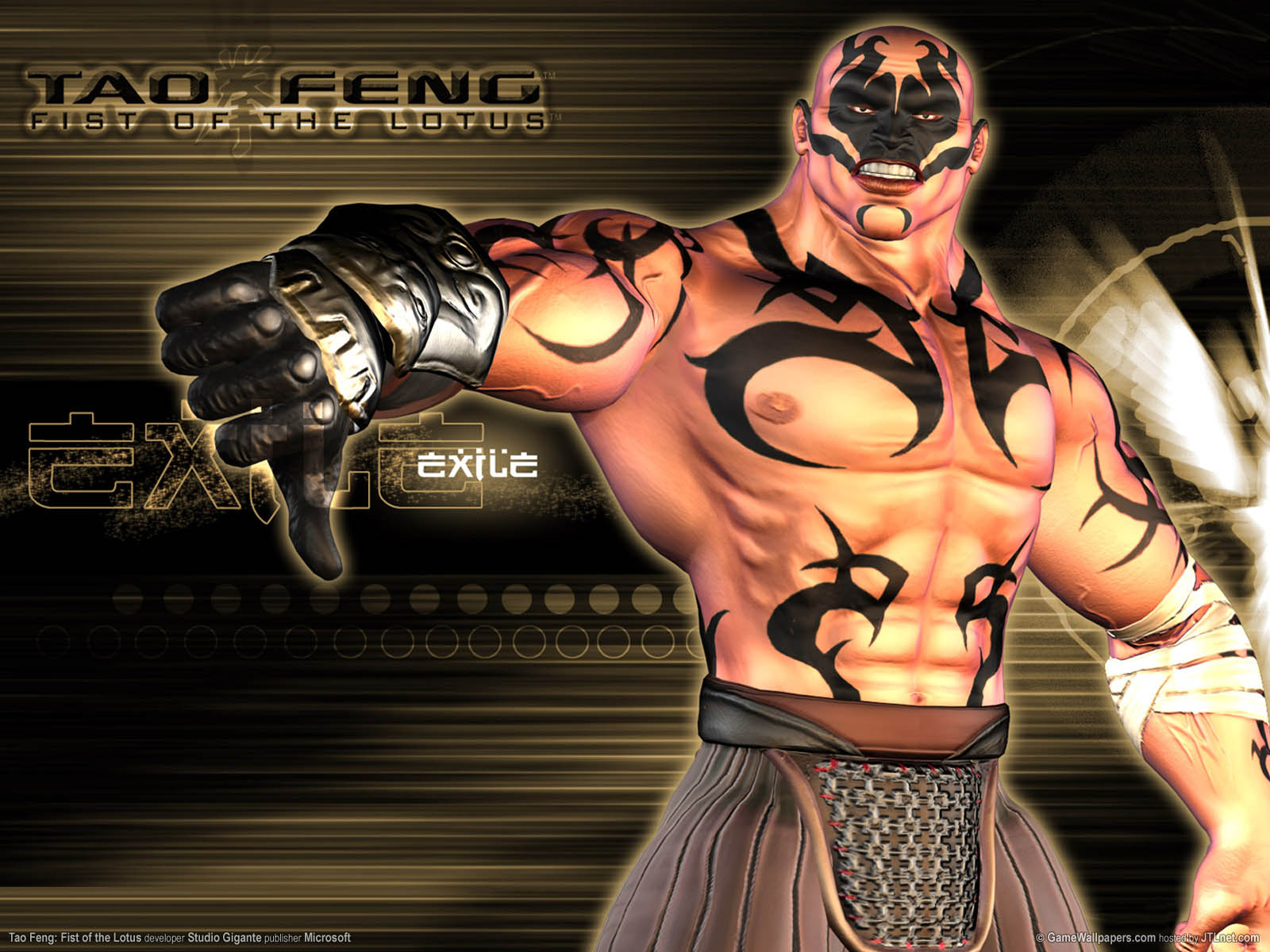 Tao Feng: Fist of the Lotus wallpaper 03 1600x1200