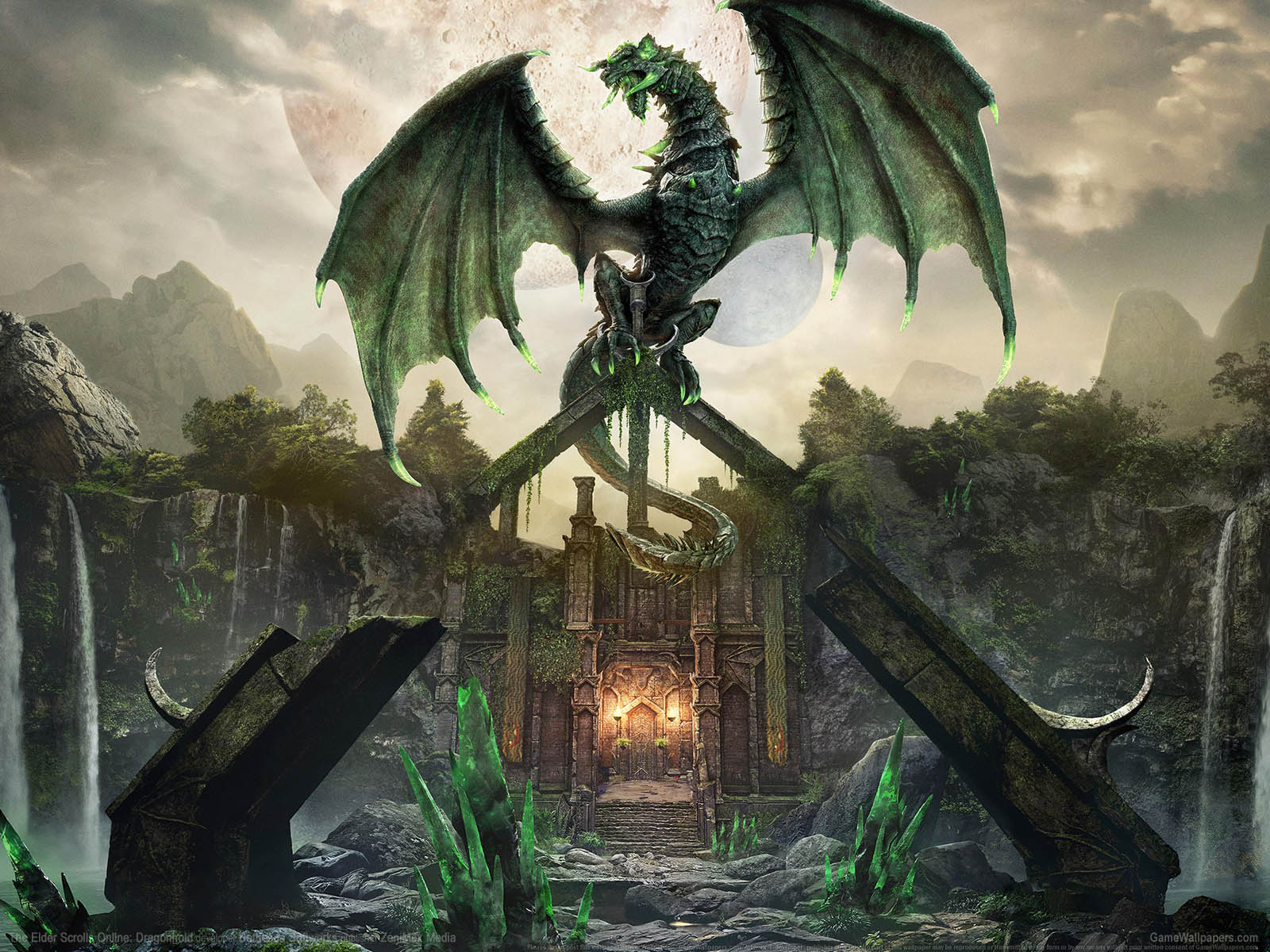 The Elder Scrolls Online%253A Dragonhold achtergrond 01 1600x1200