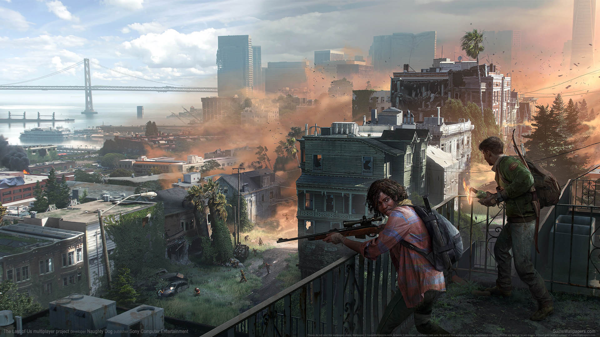 The Last of Us multiplayer project fond d'cran 01 1920x1080