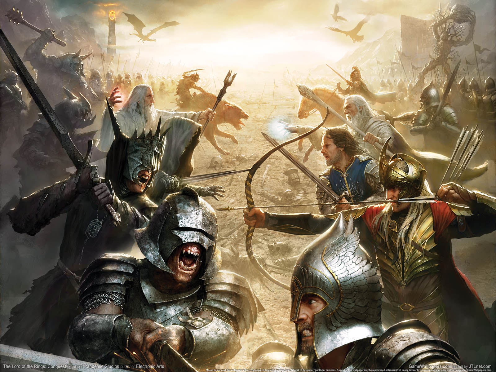 The Lord of the Rings%3A Conquest achtergrond 01 1600x1200