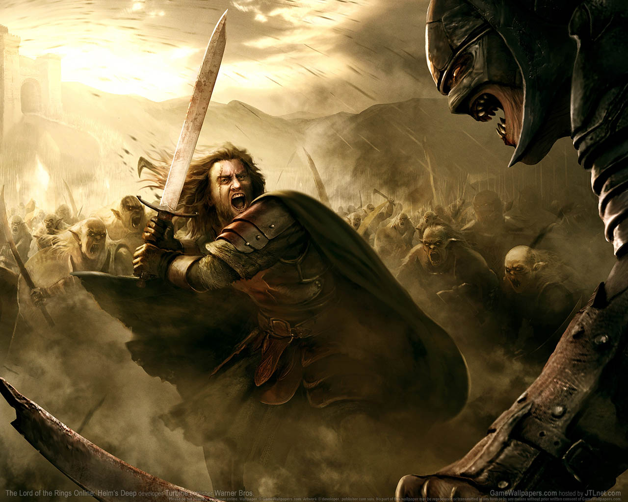 The Lord of the Rings Online: Helm's Deep wallpaper 01 1280x1024