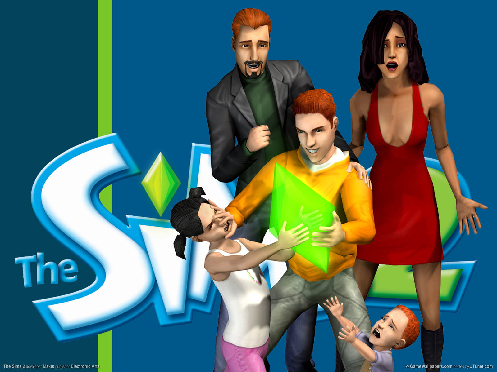 The Sims 2 Wallpaper 02 1600x1200 Images, Photos, Reviews