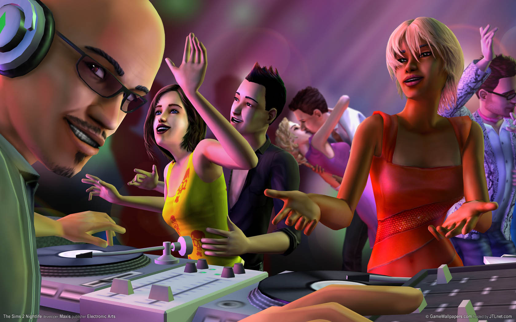 The Sims 2 Nightlife fond d'cran 02 1680x1050