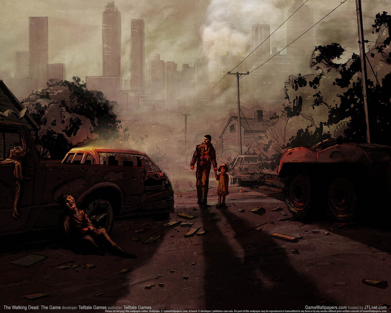 The Walking Dead: The Game wallpaper 01 1280x1024