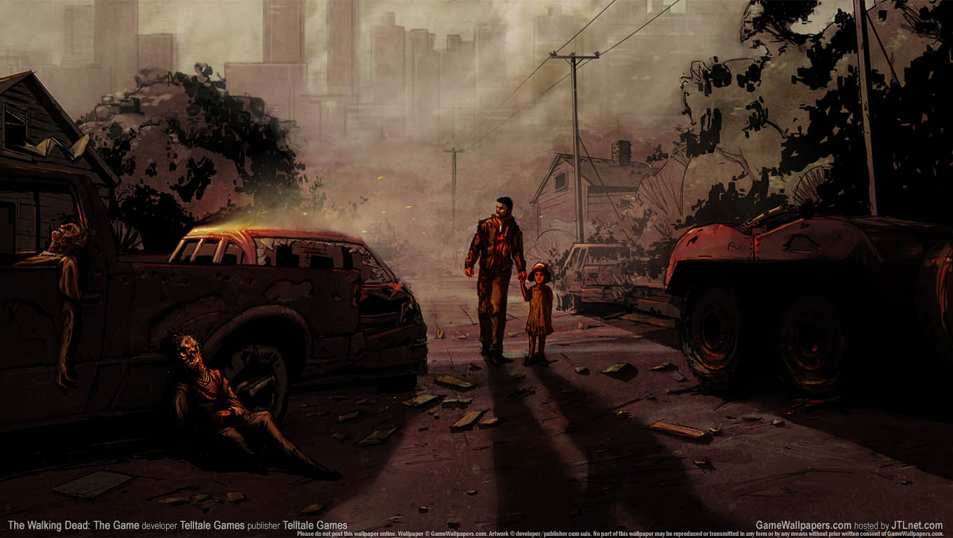 The Walking Dead: The Game wallpaper 01 1360x768