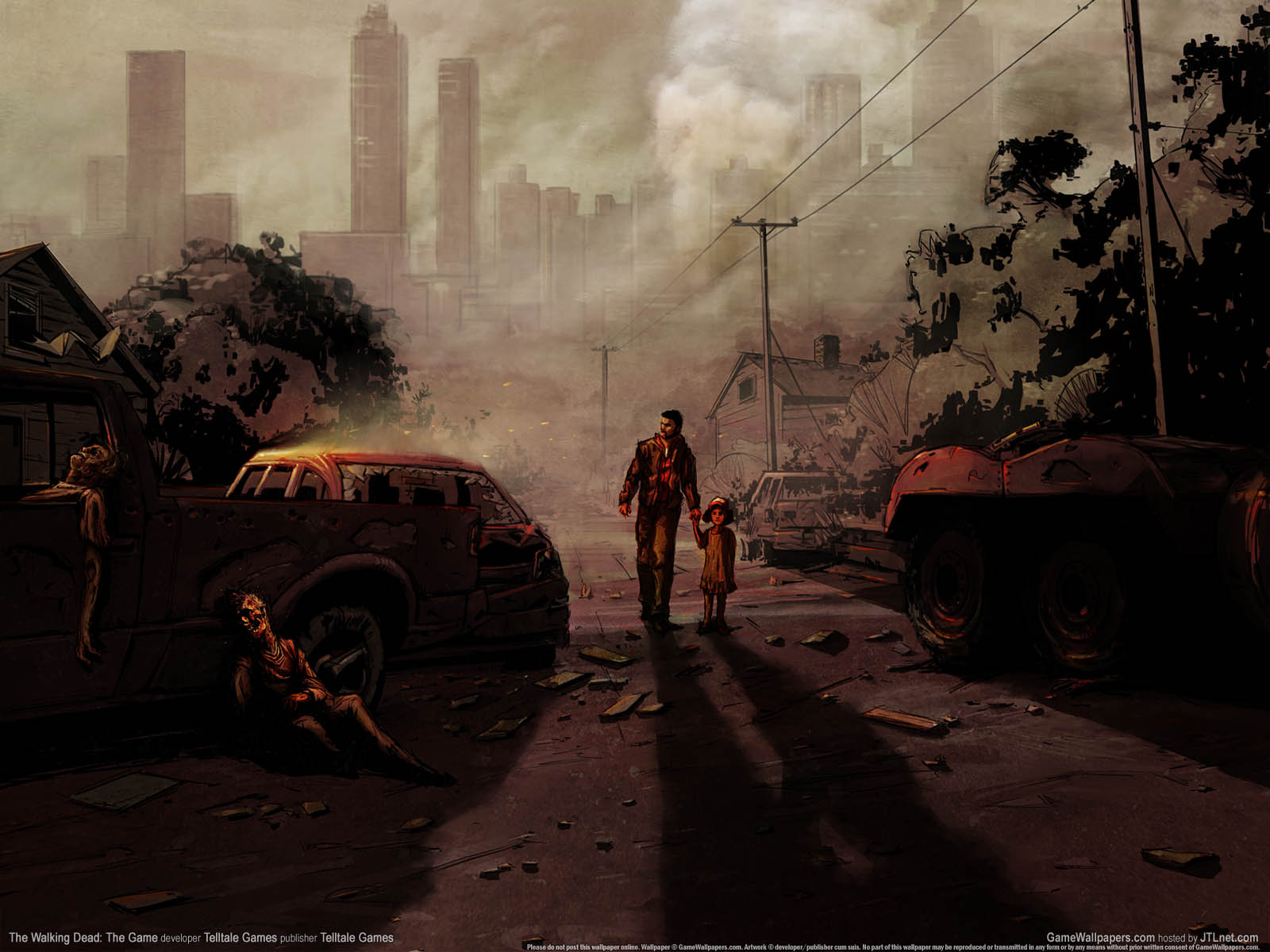 The Walking Dead%2525253A The Game achtergrond 01 1600x1200