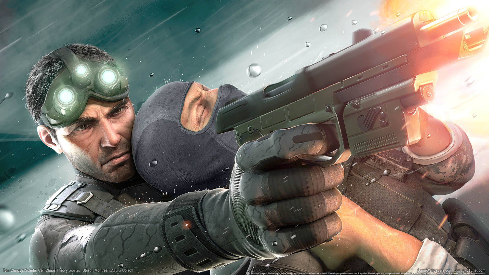 Tom Clancy's Splinter Cell Chaos Theory achtergrond 01 1920x1080
