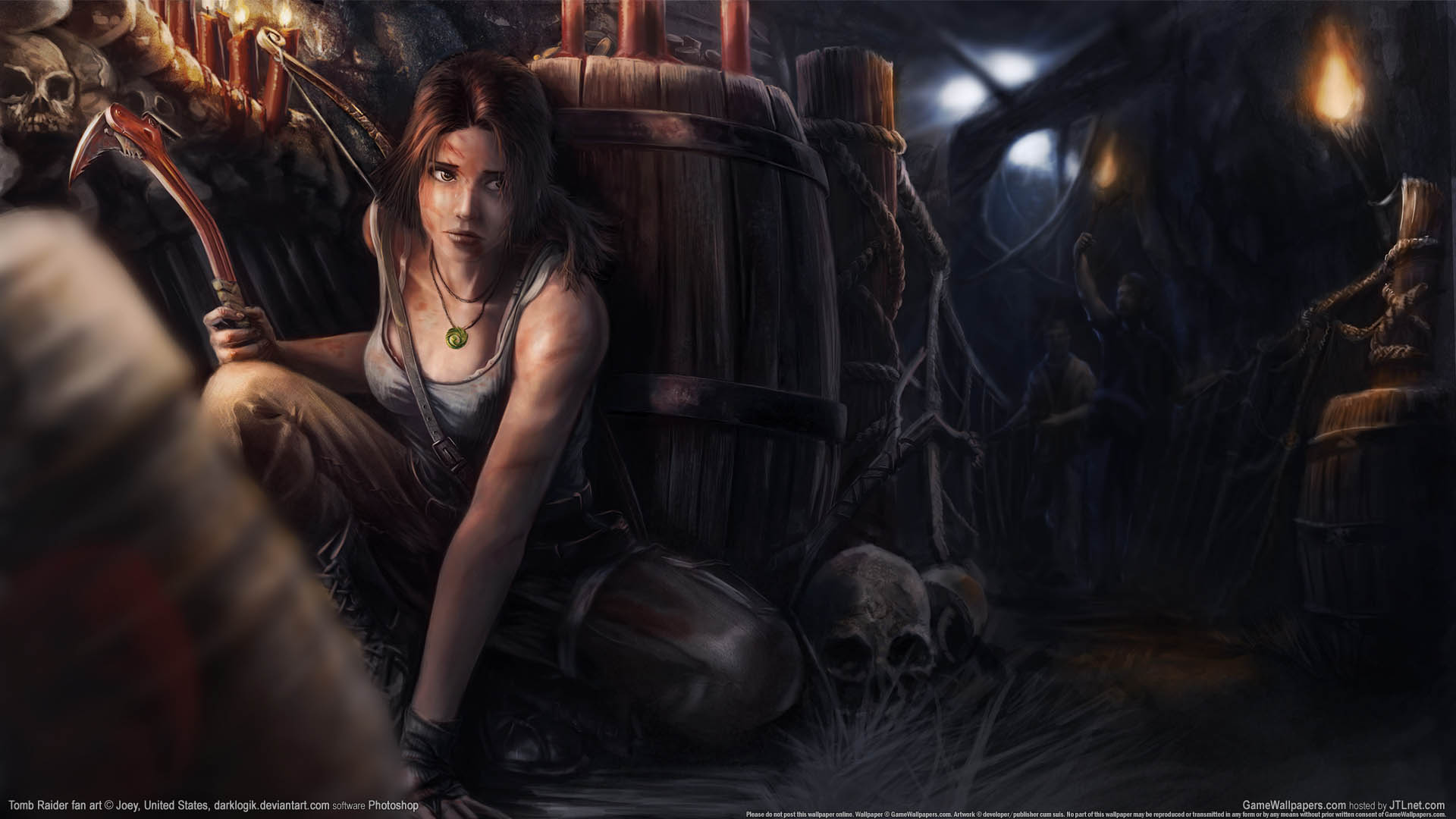 Tomb Raider fan art achtergrond 03 1920x1080