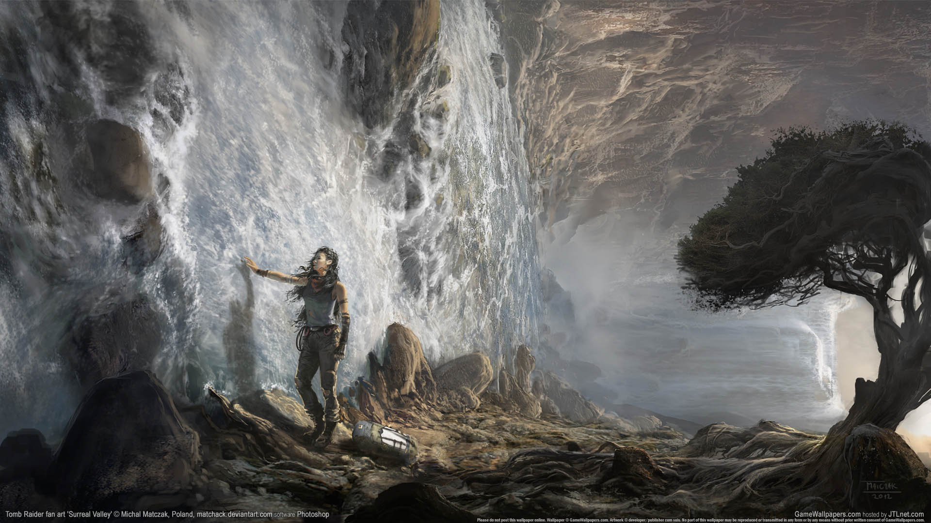 Tomb Raider fan art Hintergrundbild 06 1920x1080