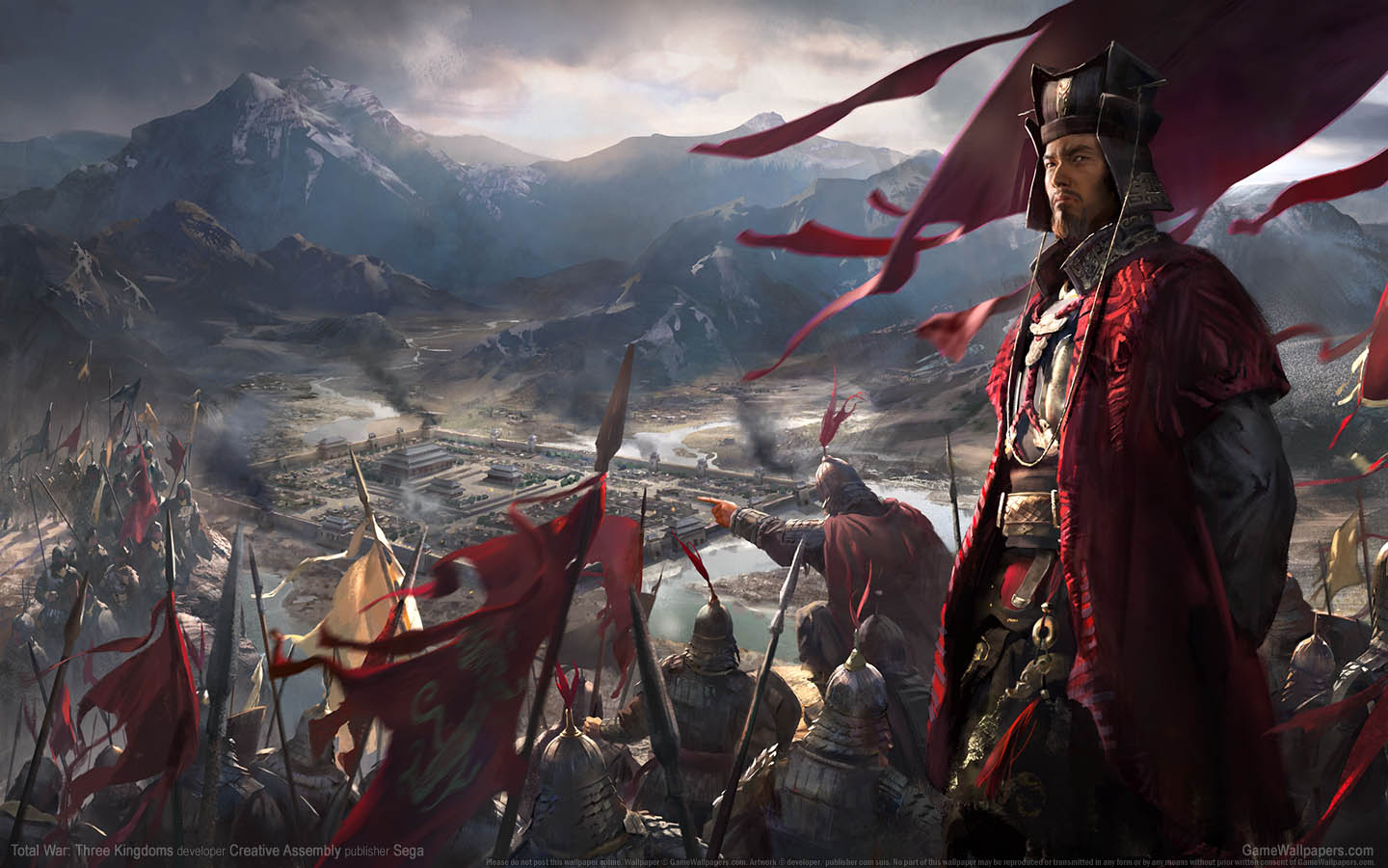 Total War: Three Kingdoms fond d'cran 01 1440x900