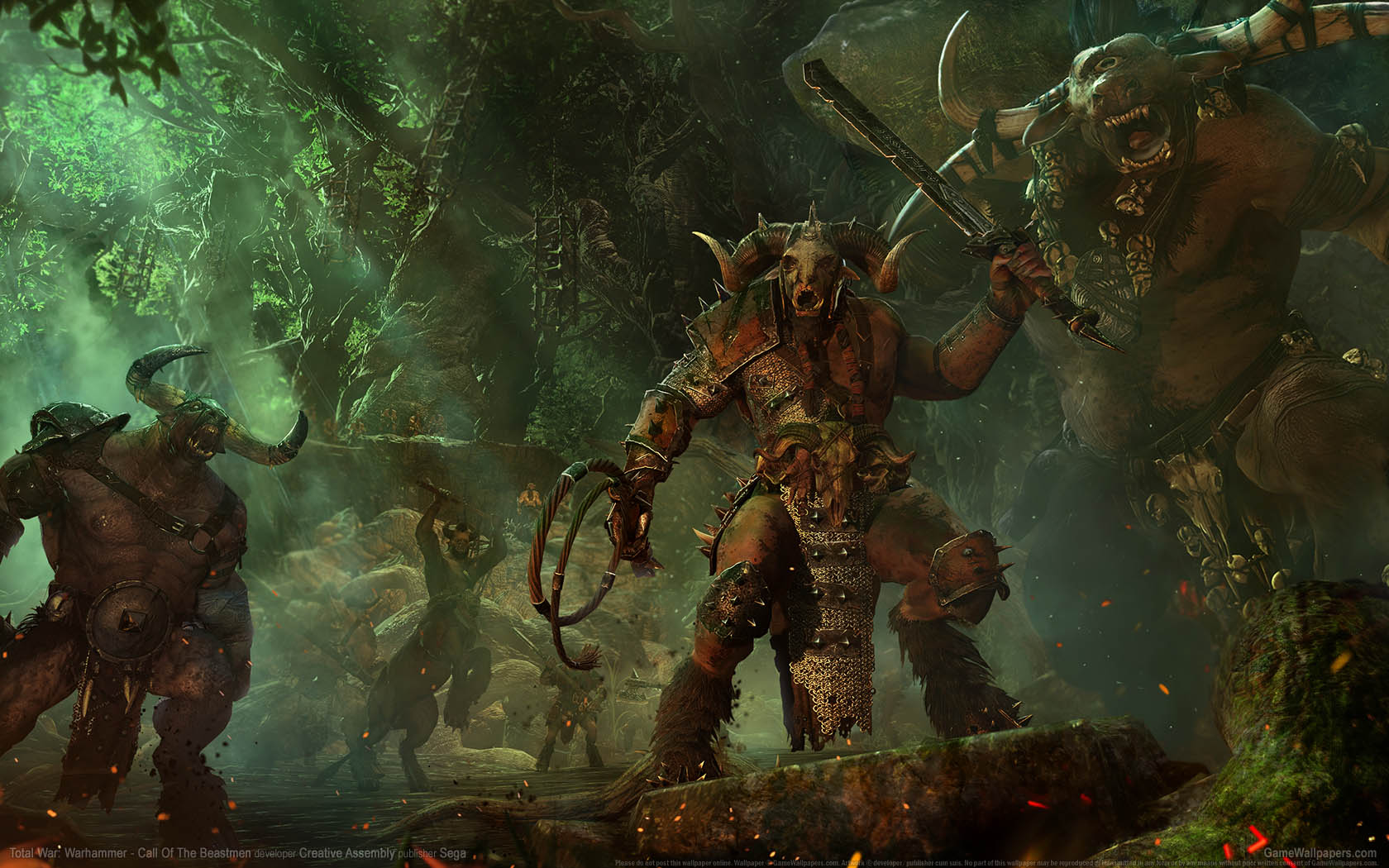 Total War: Warhammer - Call of the Beastmen fond d'cran 01 1680x1050