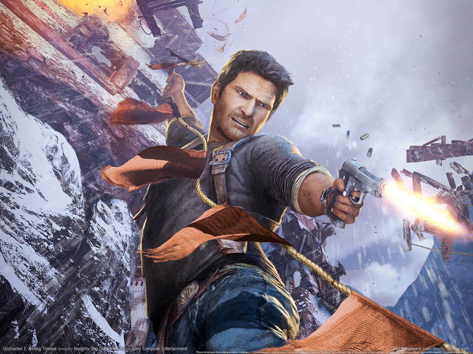 Uncharted 2%3A Among Thieves wallpaper 04 1600x1200