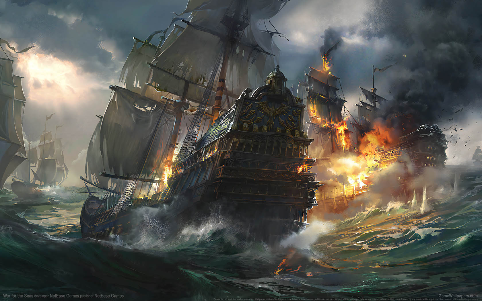 War of the Seas wallpaper 01 1680x1050