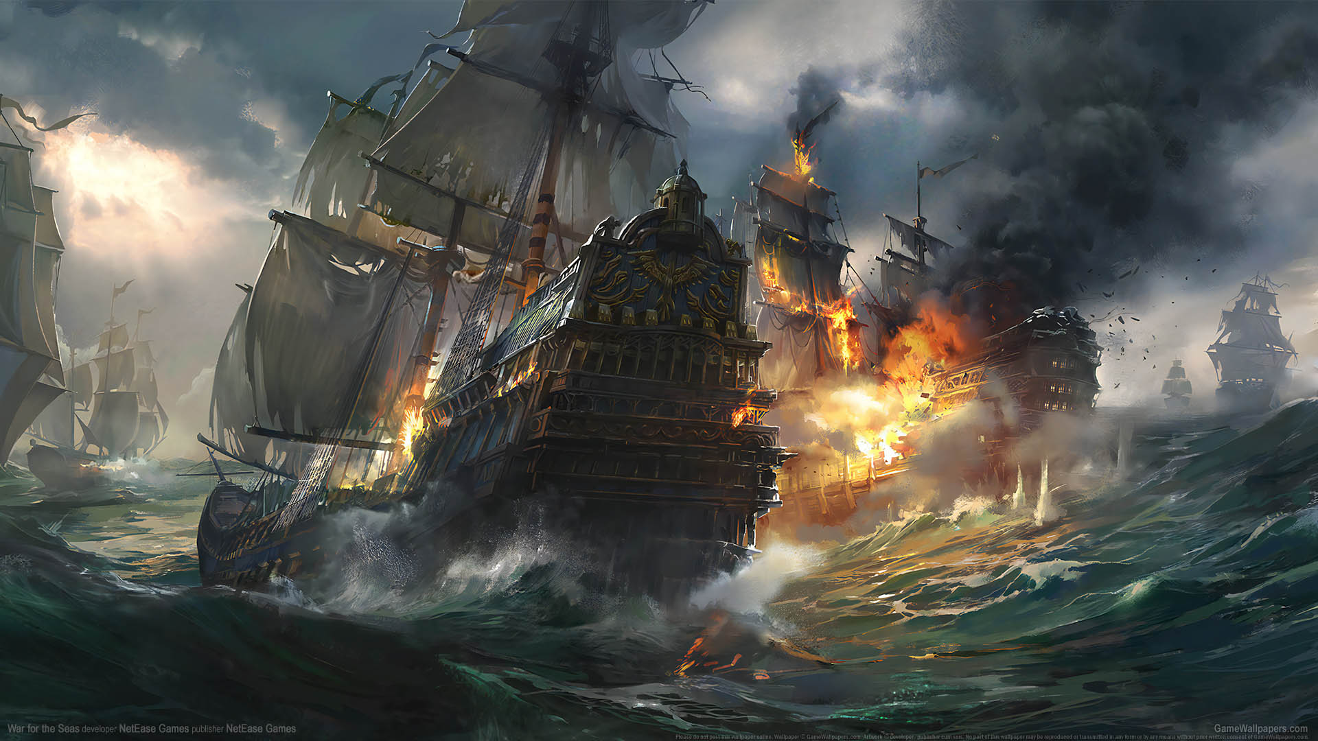War of the Seas Hintergrundbild 01 1920x1080