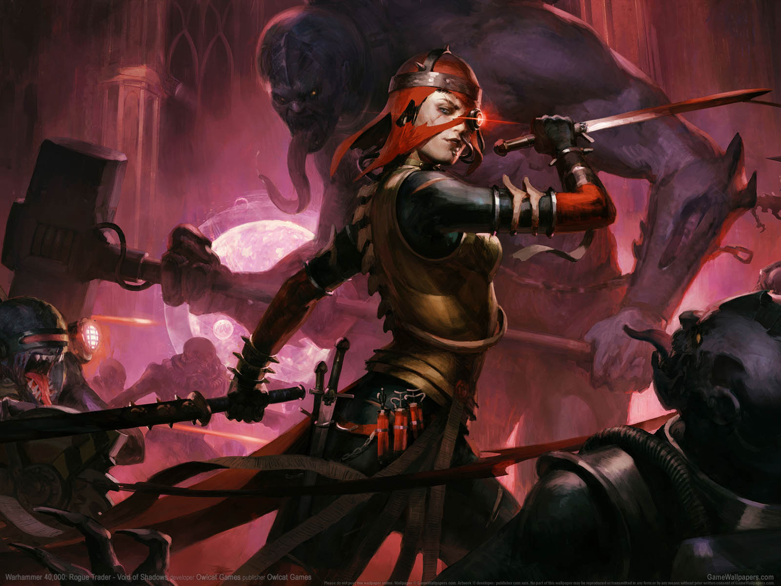 Warhammer 40%2C000%3A Rogue Trader - Void of Shadows achtergrond 01 1600x1200