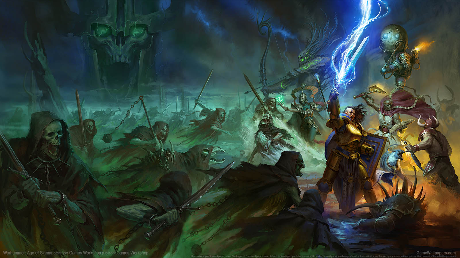 Warhammer: Age of Sigmar fond d'cran 03 1600x900