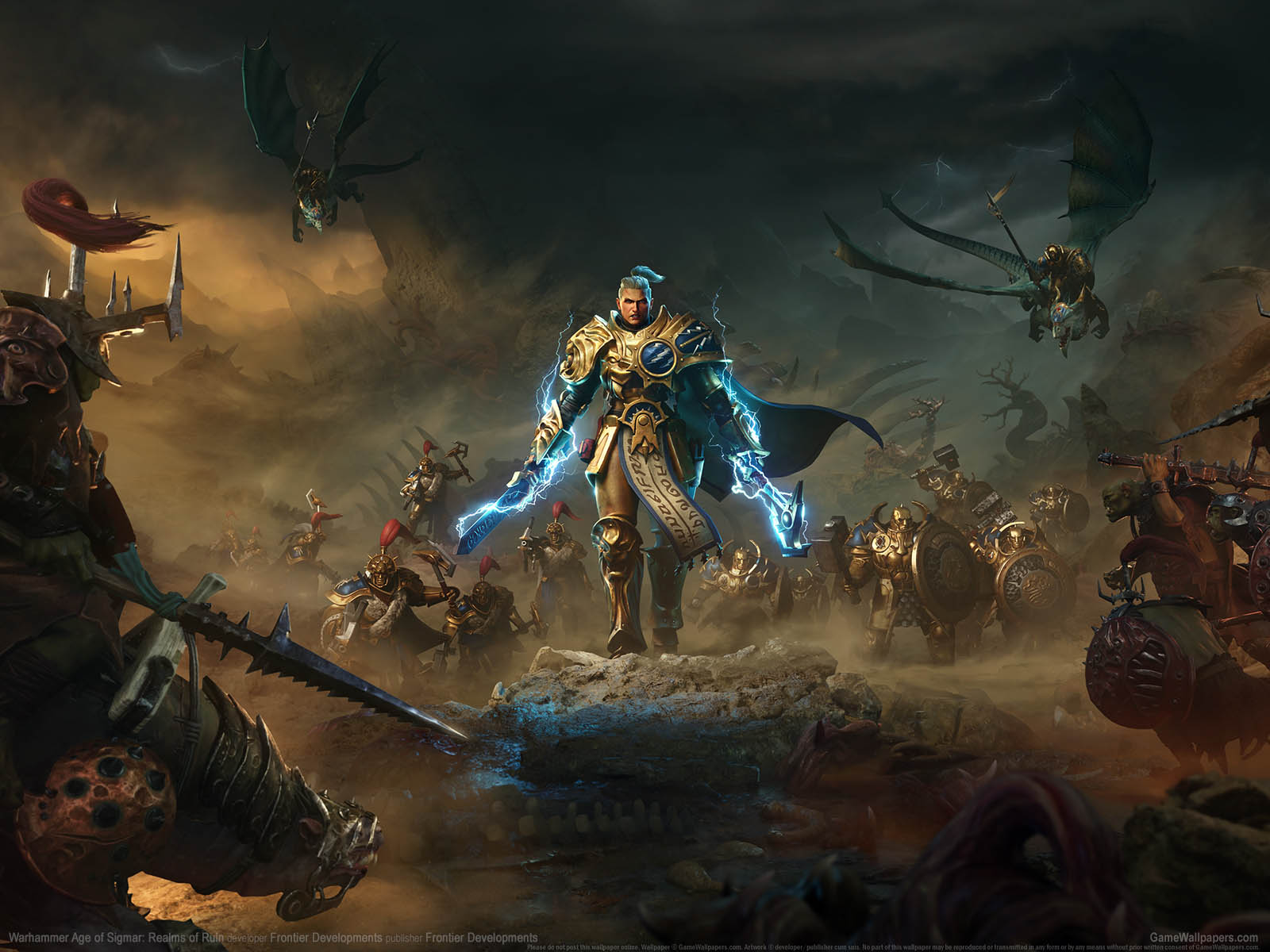 Warhammer Age of Sigmar: Realms of Ruin fond d'cran 01 1600x1200