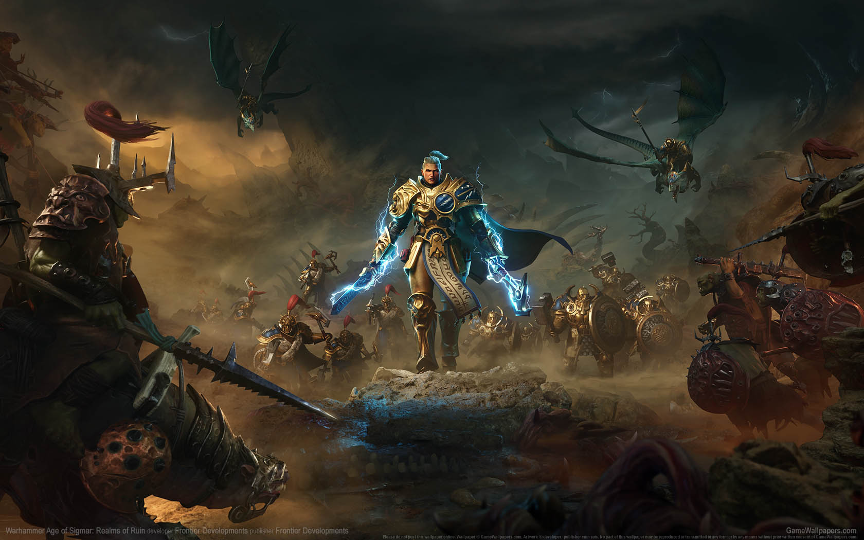 Warhammer Age of Sigmar: Realms of Ruin fond d'cran 01 1680x1050