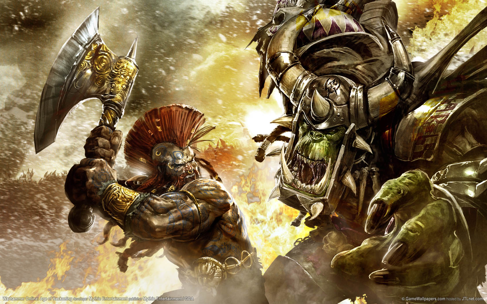Warhammer Online: Age of Reckoning achtergrond 01 1680x1050