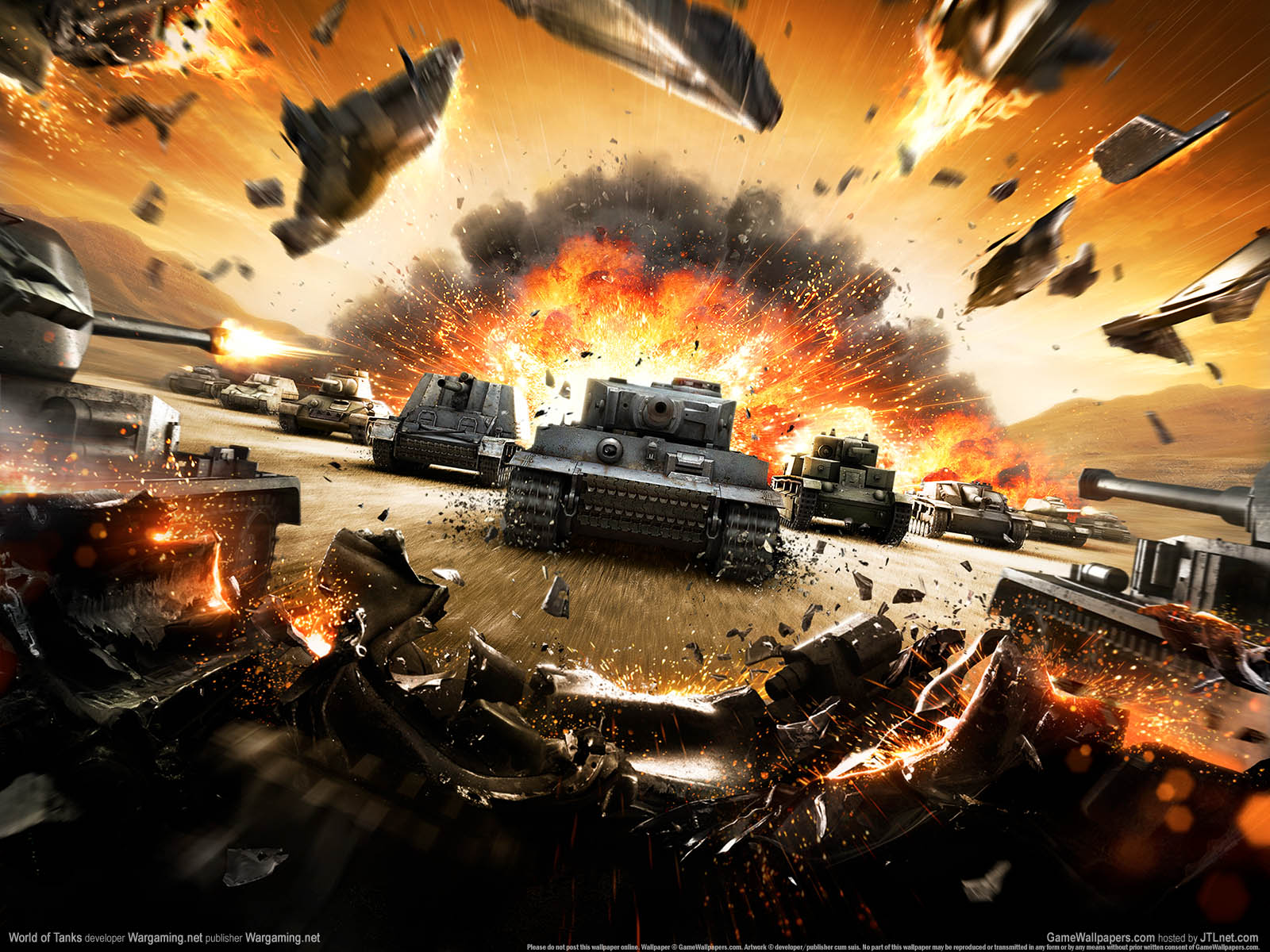 World of Tanks achtergrond 01 1600x1200