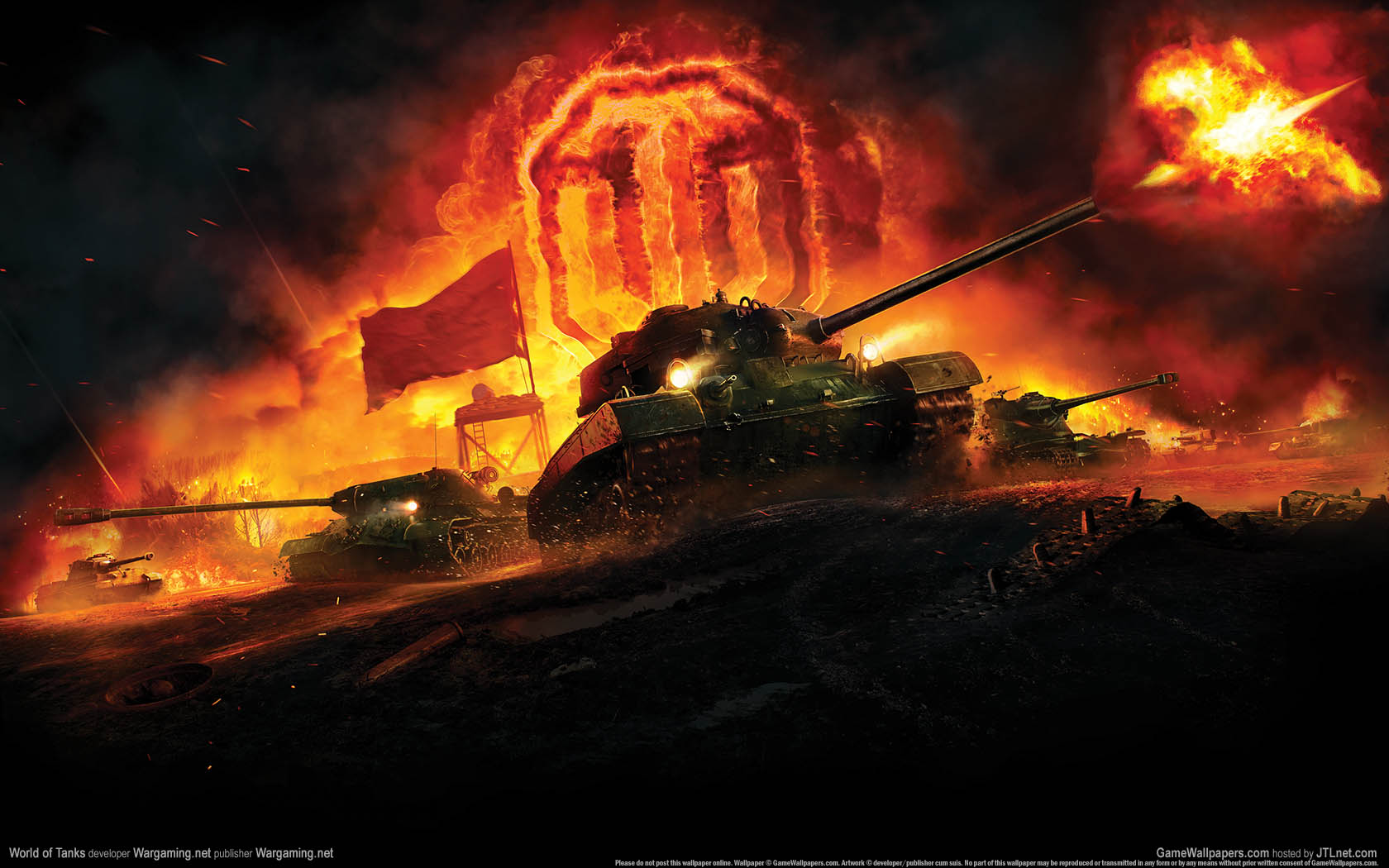 World of Tanks achtergrond 06 1680x1050
