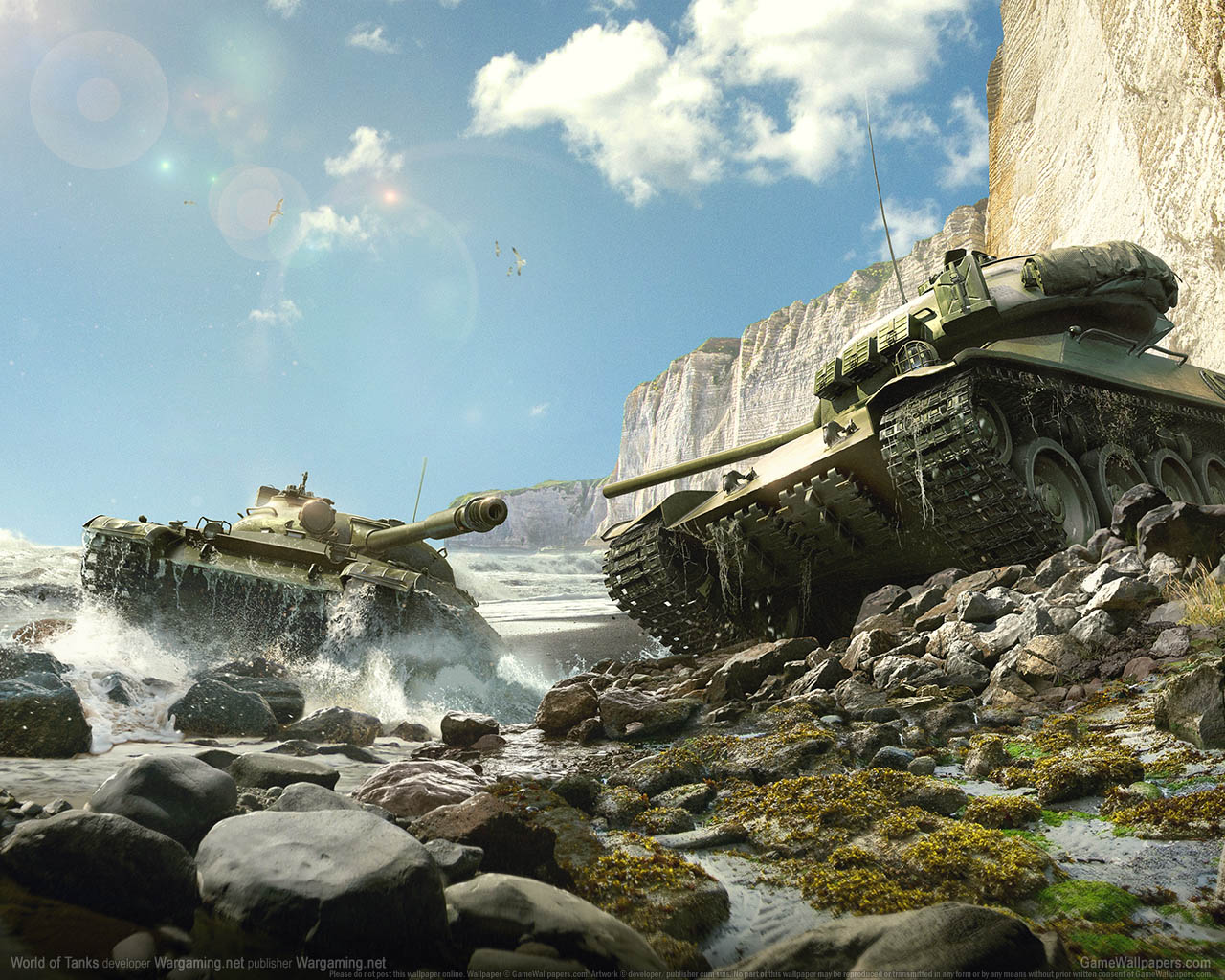 World of Tanks achtergrond 18 1280x1024