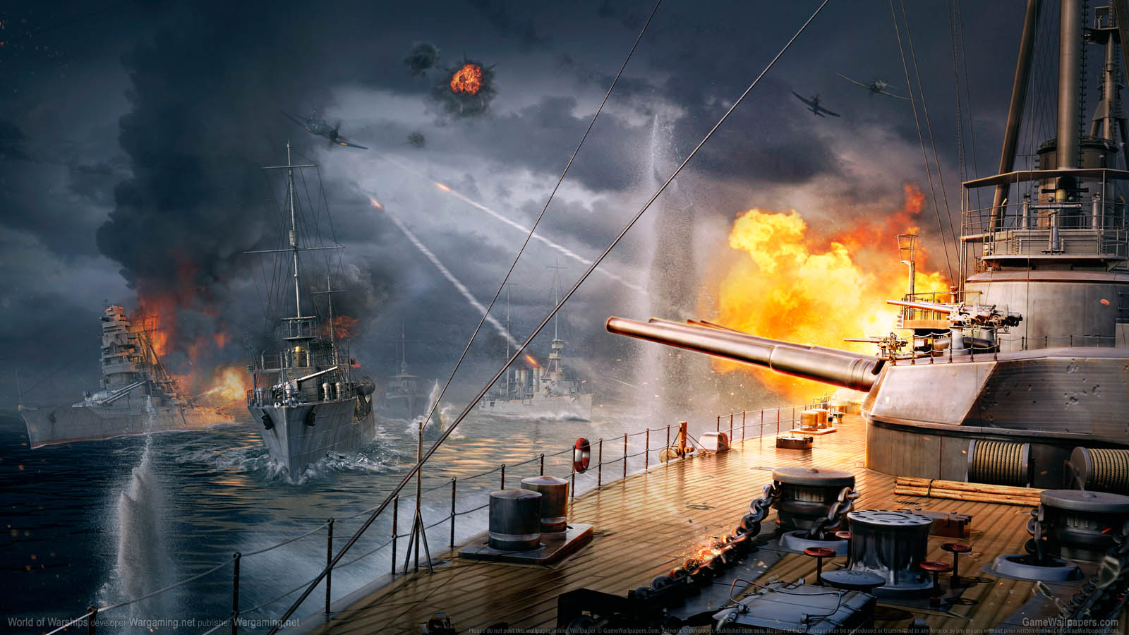 World of Warships achtergrond 03 1600x900