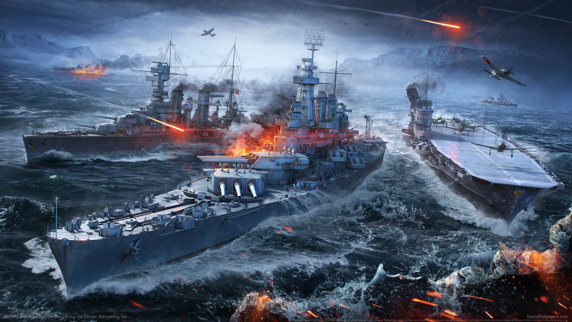 World of Warships achtergrond 09 1920x1080