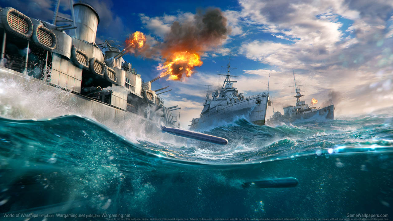 World of Warships fond d'cran 15 1280x720