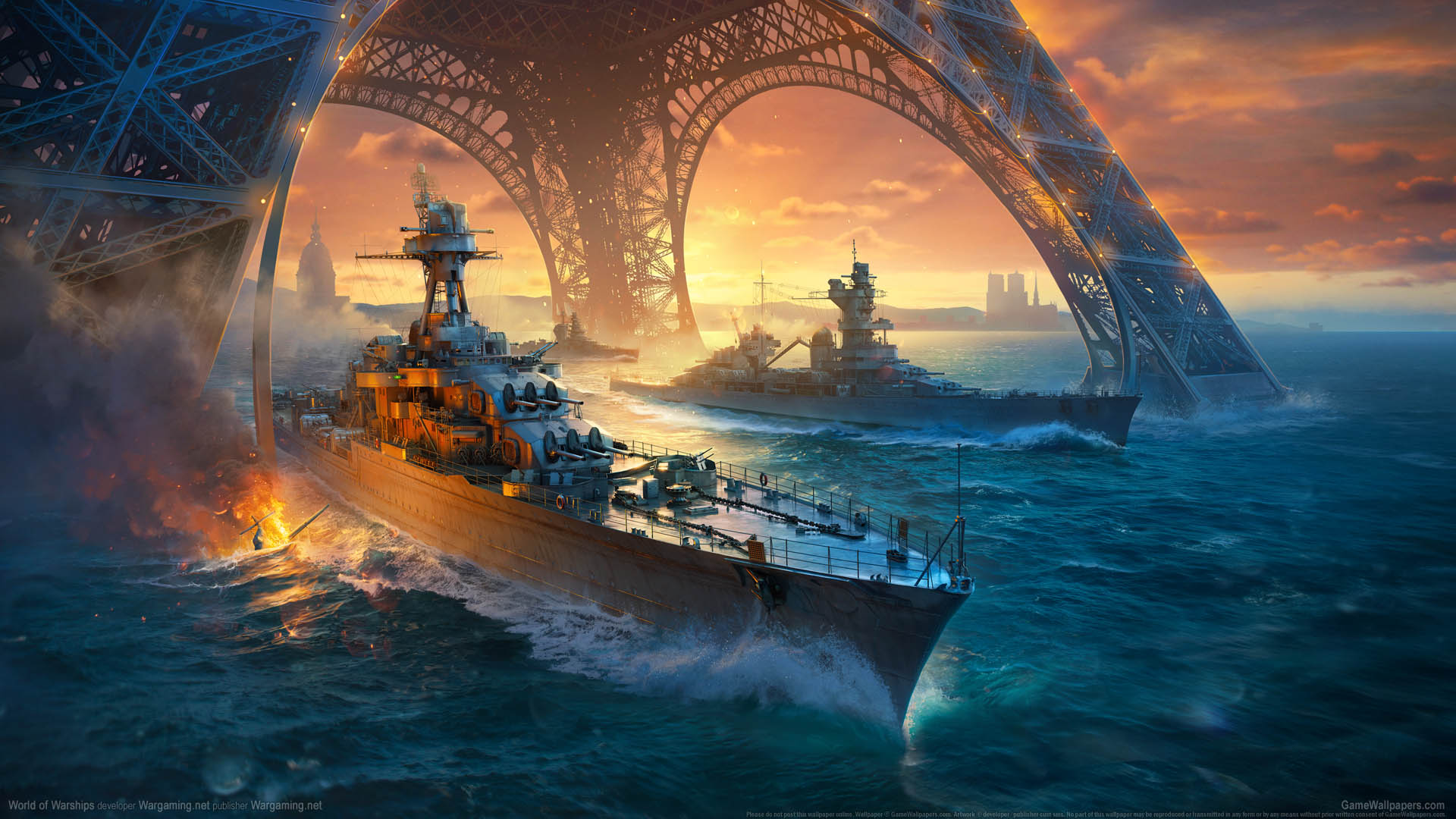 World of Warships fond d'cran 20 1920x1080
