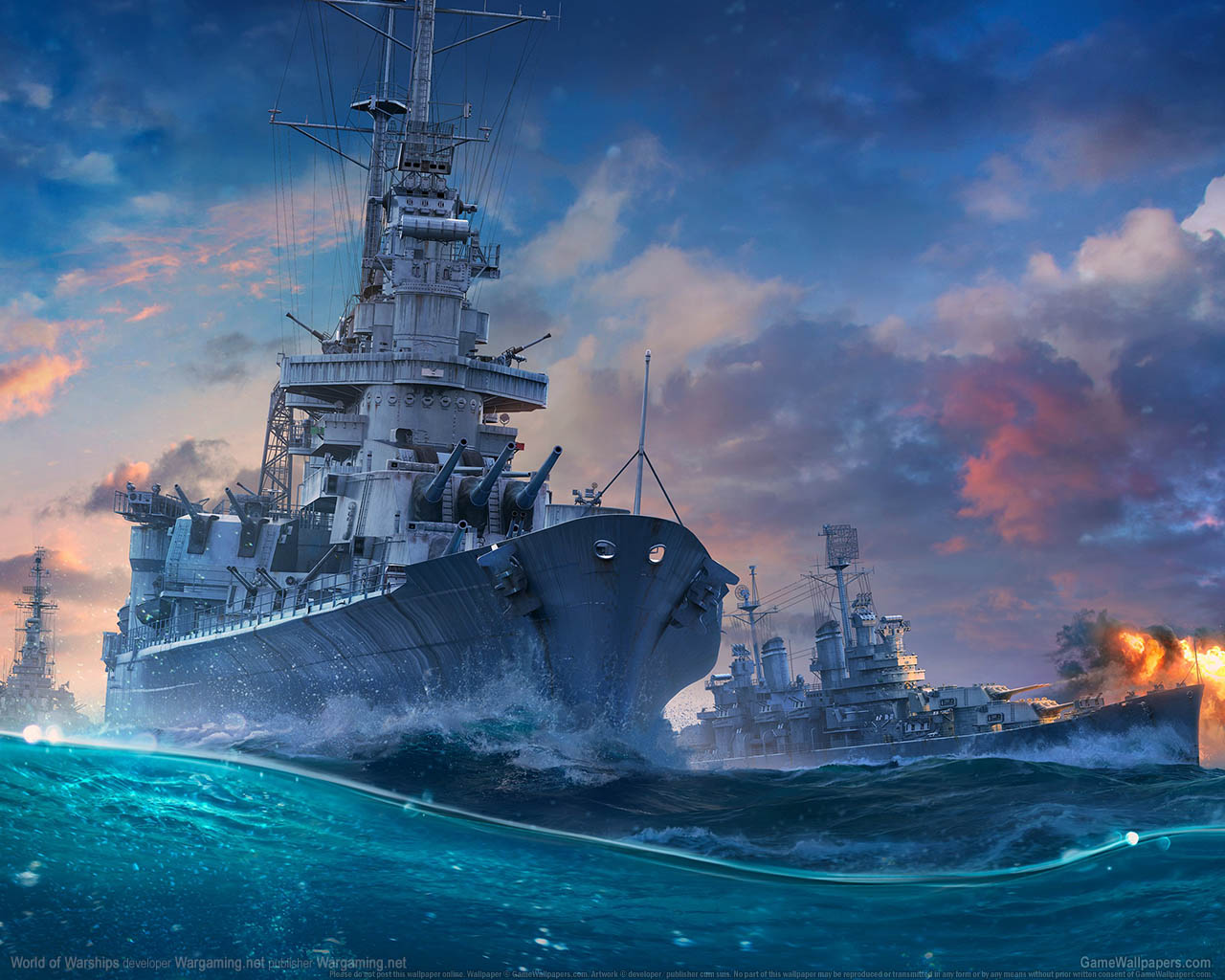 World of Warships Hintergrundbild 22 1280x1024