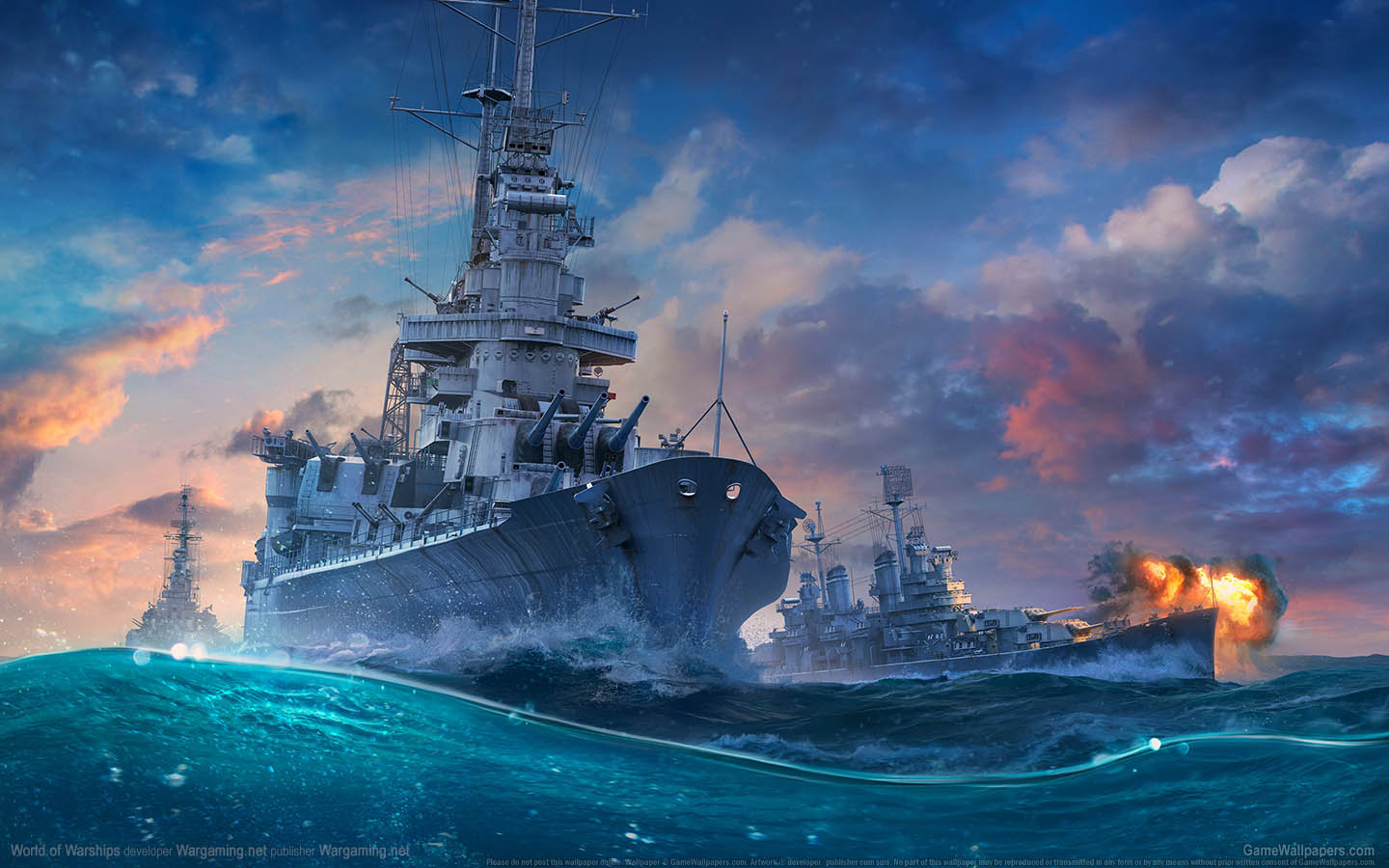 World of Warships fondo de escritorio 22 1440x900