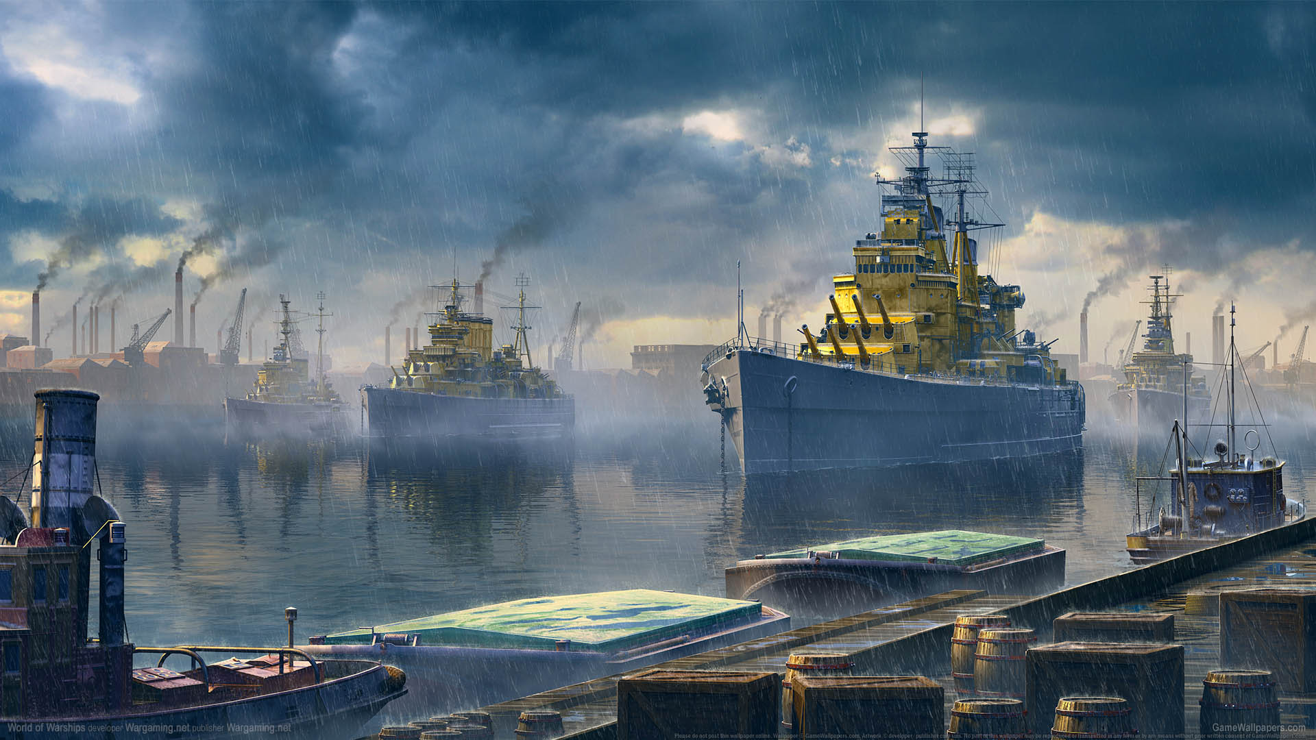 World of Warships achtergrond 24 1920x1080