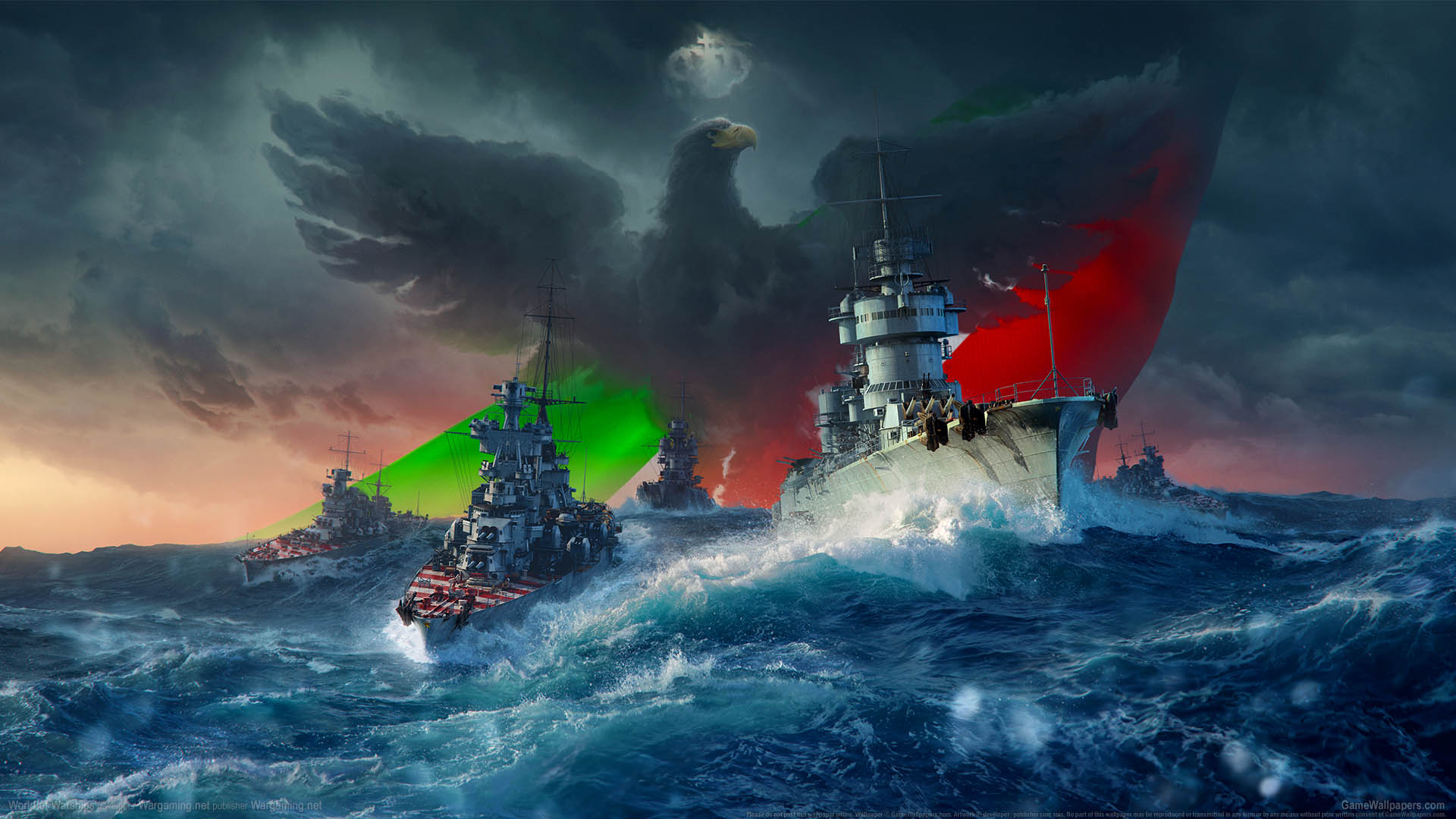 World of Warships achtergrond 25 1920x1080