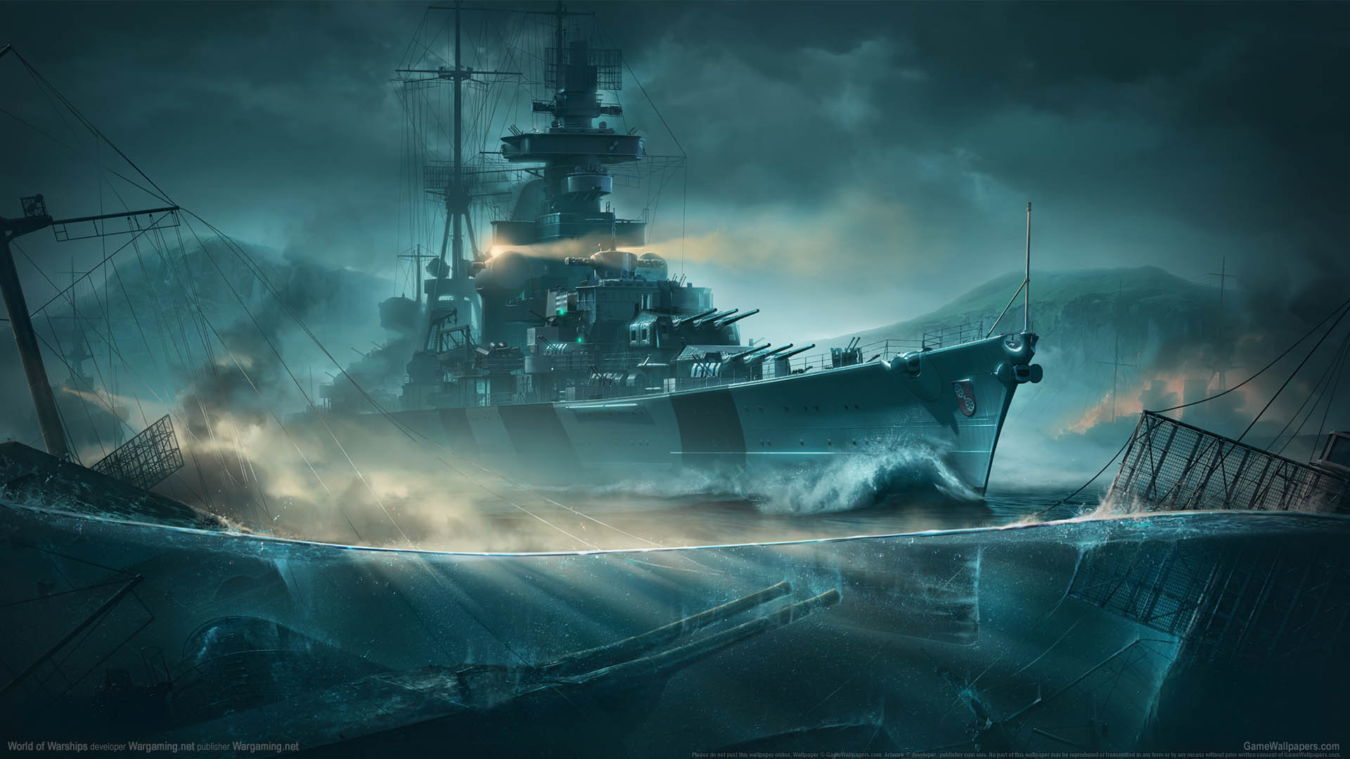 World of Warships achtergrond 28 1920x1080